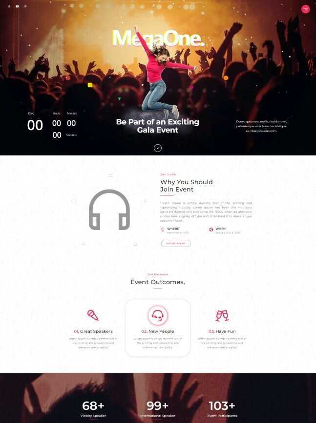 HTML5演唱会票务服务网站模板 - 简单网创项目资源网