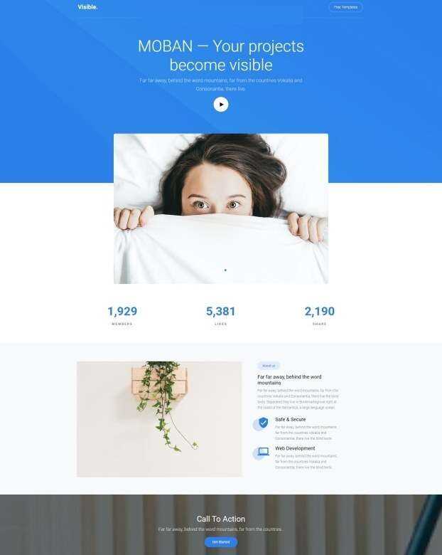 产品开发服务设计公司网站html模板 - 简单网创项目资源网