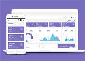 手机app运营数据统计后台模板下载 - 简单网创项目资源网