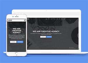 黑色全屏艺术设计网站模板下载 - 简单网创项目资源网