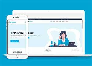 白色软件企业HTML5网站模板下载 - 简单网创项目资源网