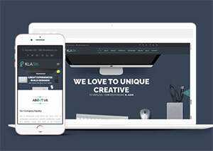 创意设计机构单页源码模板下载 - 简单网创项目资源网