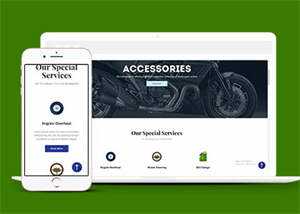 汽车零件生产公司网站模板下载 - 简单网创项目资源网