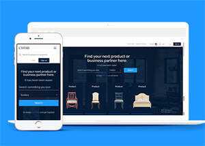 宽屏北欧风格家具商城网站模板 - 简单网创项目资源网
