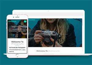 摄影工作室作品案例展示模板 - 简单网创项目资源网
