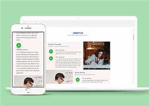 创新产品响应式通用网页模板下载 - 简单网创项目资源网