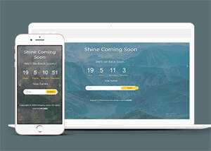 背景图倒计时网站模板源码下载 - 简单网创项目资源网