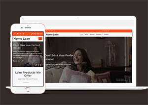 房屋贷款公司官网网站模板下载 - 简单网创项目资源网