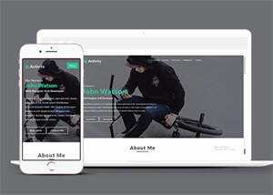 响应式自行车设计公司网站模板 - 简单网创项目资源网