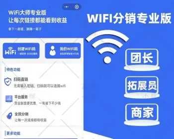 WIFI大师专业版3.08开心版可用带教程 - 简单网创项目资源网