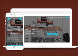 简约清爽前端设计公司网站模板 - 简单网创项目资源网