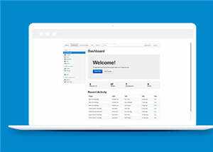 通用响应式Bootstrap后台源码模板下载 - 简单网创项目资源网