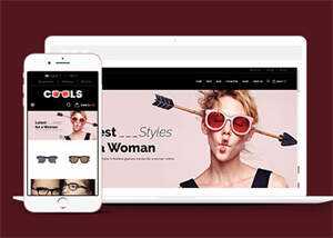 响应式眼镜网上商城HTML5模板 - 简单网创项目资源网