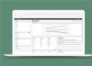 简洁Bootstrap后台源码模板 - 简单网创项目资源网