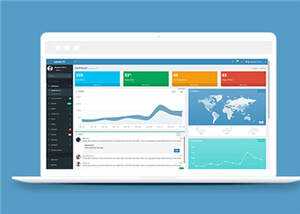 响应式简洁Bootstrap3后台源码模板下载 - 简单网创项目资源网