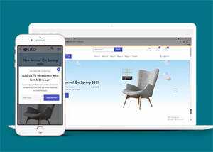 宽屏欧式家具电子商务网站模板 - 简单网创项目资源网