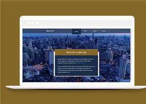 都市切换介绍企业网页源码模板 - 简单网创项目资源网