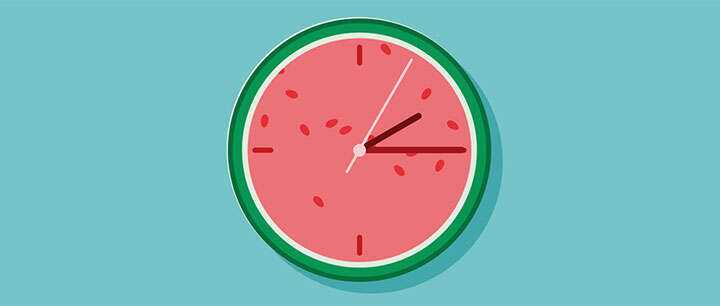 css3可爱卡通西瓜时钟动画特效 - 简单网创项目资源网