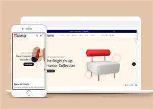 宽屏环保家具公司网站模板下载 - 简单网创项目资源网