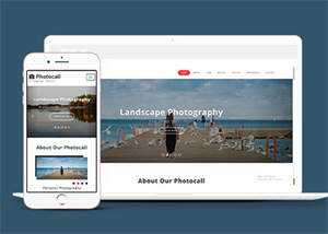 宽屏摄影机构网站模板下载 - 简单网创项目资源网