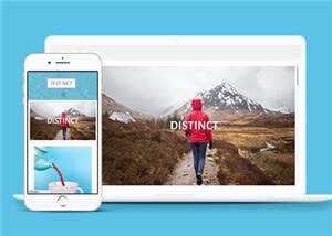 创意产品服务展示网页源码模板下载 - 简单网创项目资源网