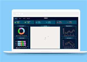 炫酷医院门诊大数据展示源码模板下载 - 简单网创项目资源网