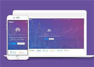 简洁项目介绍展示交互响应式网站模板下载 - 简单网创项目资源网