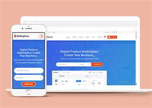 宽屏插件交易网站HTML5模板 - 简单网创项目资源网