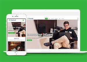 大气创新企业宽屏网站模板下载 - 简单网创项目资源网