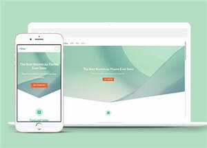 简洁商城运营管理响应式网站模板下载 - 简单网创项目资源网