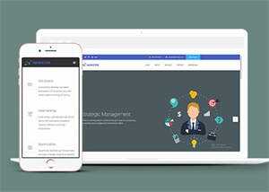 简洁项目外包企业网站模板下载 - 简单网创项目资源网