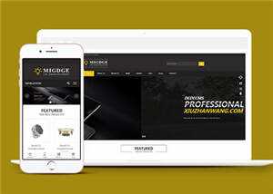 简洁响应式灯具公司前端模板下载 - 简单网创项目资源网