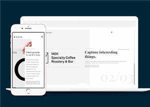 宽屏创意展示动态响应式网站模板下载 - 简单网创项目资源网