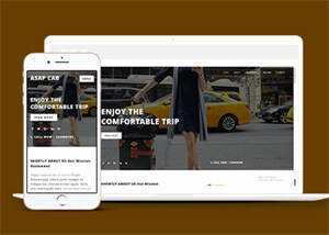 TaXi出租车活动专题网页模板 - 简单网创项目资源网