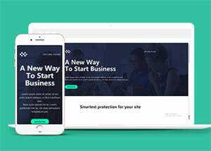 简洁数据挖掘分析网站模板下载 - 简单网创项目资源网