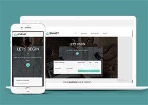 浅蓝色旅行社HTML网站模板下载 - 简单网创项目资源网