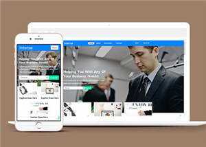 简约商务动态服务展示响应式网站模板下载 - 简单网创项目资源网