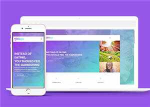 简洁项目产品说明响应式网页模板下载 - 简单网创项目资源网