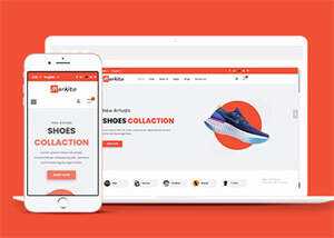 服装配饰生活电商网站模板源码 - 简单网创项目资源网