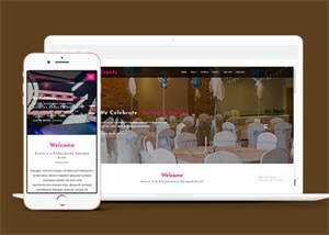 简洁国外婚礼策划网站模板 - 简单网创项目资源网