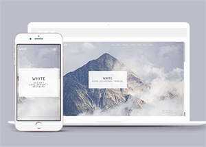 响应式轻量级图片相册HTML模板 - 简单网创项目资源网