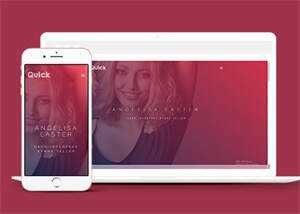 简洁UED用户体验设计师网站模板 - 简单网创项目资源网