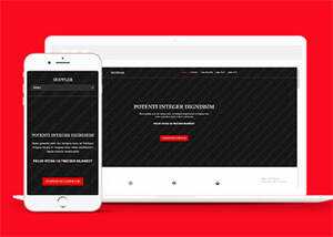 宽屏日出日落摄影网站模板下载 - 简单网创项目资源网