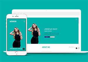 宽屏互联网设计类公司网站模板 - 简单网创项目资源网