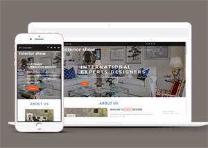 创意室内设计Bootstrap模板下载 - 简单网创项目资源网