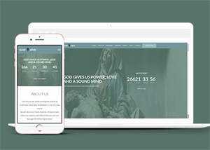 响应式宗教信仰爱好者网站模板 - 简单网创项目资源网