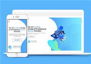 精制设计公司网站模板源码下载 - 简单网创项目资源网