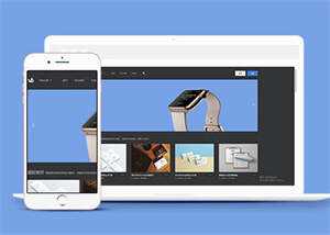 PPT素材下载类网站前端模板下载 - 简单网创项目资源网
