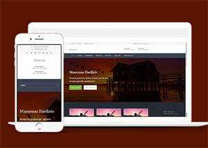 大图旅行企业框架网站模板下载 - 简单网创项目资源网