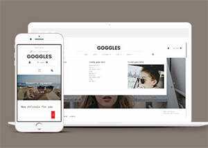 关于网上眼镜商城网站模板下载 - 简单网创项目资源网